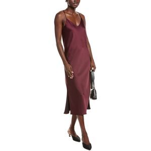 Hugo Boss Womens Dechana Maxi Dress, Red